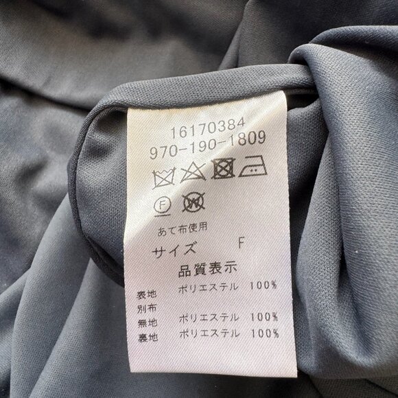 ✨ Super Hakka | Japanese Pleated Navy Floral Midi Skirt | Size XXL  ✨ - Picture 4 of 9